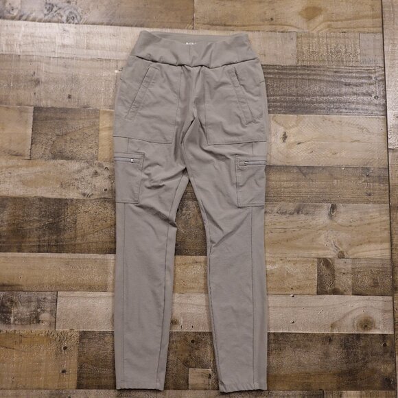 Athleta Headlands Hybrid Cargo Pants Women’s 4 Gray High-Rise Outdoor Utility - Picture 1 of 15